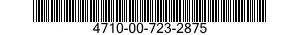 4710-00-723-2875  4710007232875 007232875