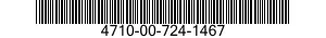 4710-00-724-1467  4710007241467 007241467