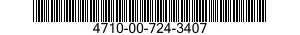 4710-00-724-3407  4710007243407 007243407