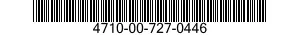 4710-00-727-0446  4710007270446 007270446