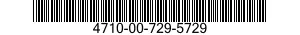 4710-00-729-5729  4710007295729 007295729