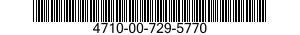 4710-00-729-5770  4710007295770 007295770