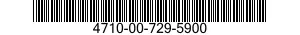4710-00-729-5900  4710007295900 007295900