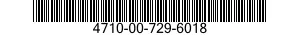 4710-00-729-6018  4710007296018 007296018