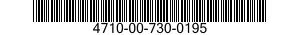 4710-00-730-0195  4710007300195 007300195