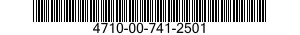 4710-00-741-2501  4710007412501 007412501