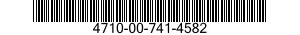 4710-00-741-4582  4710007414582 007414582