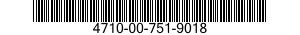 4710-00-751-9018  4710007519018 007519018