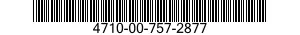 4710-00-757-2877  4710007572877 007572877