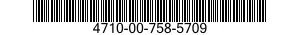 4710-00-758-5709  4710007585709 007585709