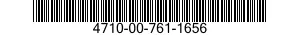 4710-00-761-1656  4710007611656 007611656