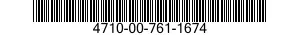 4710-00-761-1674  4710007611674 007611674