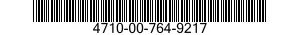 4710-00-764-9217  4710007649217 007649217