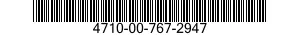 4710-00-767-2947  4710007672947 007672947