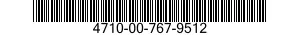 4710-00-767-9512  4710007679512 007679512