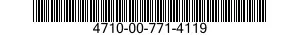 4710-00-771-4119  4710007714119 007714119