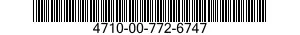 4710-00-772-6747  4710007726747 007726747
