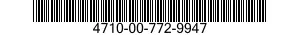 4710-00-772-9947  4710007729947 007729947