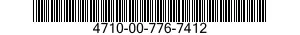 4710-00-776-7412  4710007767412 007767412