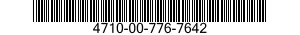 4710-00-776-7642  4710007767642 007767642