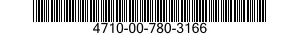 4710-00-780-3166  4710007803166 007803166