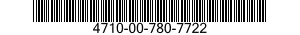 4710-00-780-7722  4710007807722 007807722