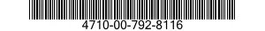 4710-00-792-8116  4710007928116 007928116