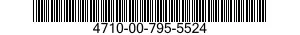 4710-00-795-5524  4710007955524 007955524