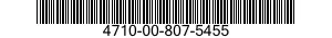 4710-00-807-5455  4710008075455 008075455