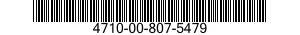4710-00-807-5479  4710008075479 008075479