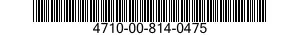 4710-00-814-0475  4710008140475 008140475