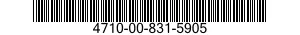 4710-00-831-5905  4710008315905 008315905