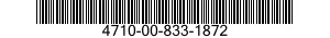 4710-00-833-1872  4710008331872 008331872