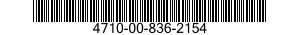 4710-00-836-2154  4710008362154 008362154