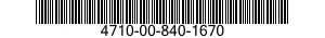 4710-00-840-1670  4710008401670 008401670