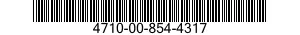 4710-00-854-4317  4710008544317 008544317