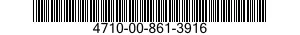 4710-00-861-3916  4710008613916 008613916