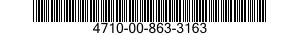 4710-00-863-3163  4710008633163 008633163