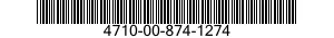 4710-00-874-1274  4710008741274 008741274