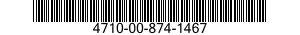 4710-00-874-1467  4710008741467 008741467