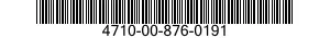 4710-00-876-0191  4710008760191 008760191