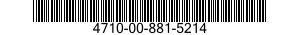 4710-00-881-5214  4710008815214 008815214