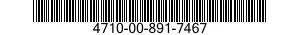 4710-00-891-7467  4710008917467 008917467