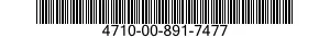 4710-00-891-7477  4710008917477 008917477