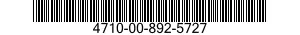 4710-00-892-5727  4710008925727 008925727