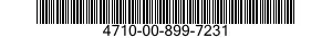 4710-00-899-7231  4710008997231 008997231