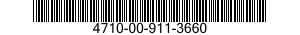 4710-00-911-3660  4710009113660 009113660