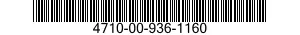 4710-00-936-1160  4710009361160 009361160
