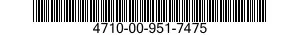 4710-00-951-7475  4710009517475 009517475