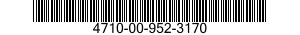 4710-00-952-3170  4710009523170 009523170